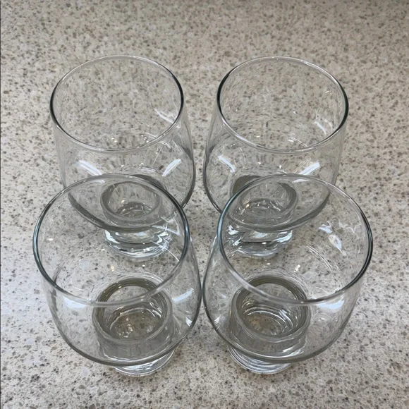 Vintage Libbey Clear Glass Drinkware Set - Picture 2 of 4